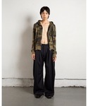 パーカー PANELLED ZIP UP HO...の詳細画像3