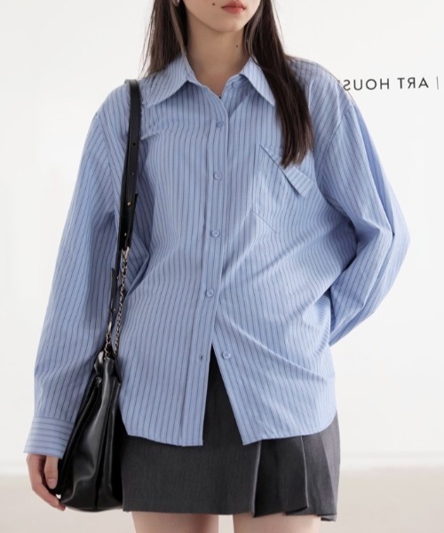 LADY LIKE（レディライク） ブラウス シャツ デザインポケット