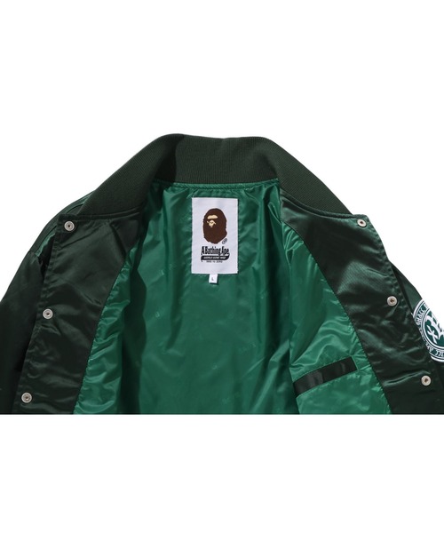 A BATHING APE スタジャン BASEBALL VARSITY JACKET メンズ