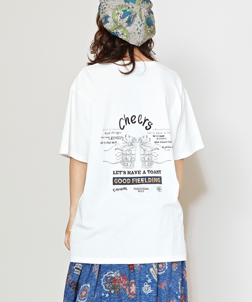 【チャイハネ】ベラスタメンズＴシャツ【Amina×grn】 チャイハネ チャイハネ ベラスタメンズTシャツ【Amina×grn