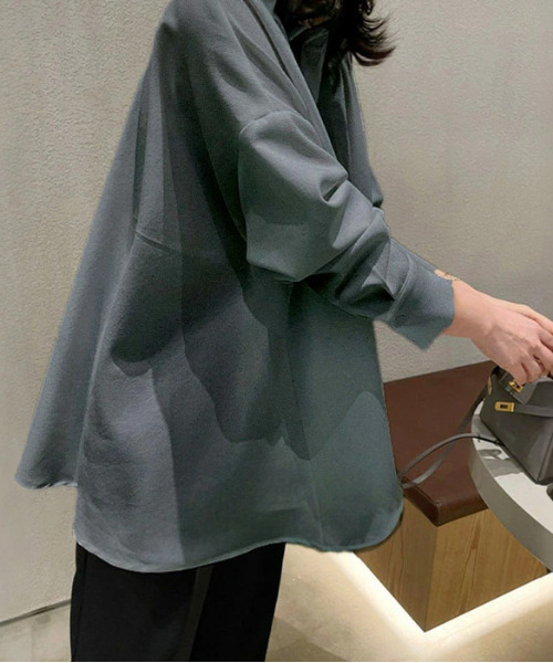 ブラウス シャツ ドロップショルダーAラインブラウス レディース ブラウス シャツ Aライン オーバーサイズブラウス ドロップ