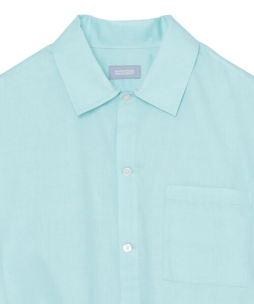 ブラウス シャツ GREY LABEL サイドリボンクロップドシャツ レディース MACKINTOSH PHILOSOPHY ブラウス シャツ GREY LABEL サイド