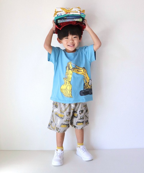 のっこさん専用 SKAPE パンツ ノリモノ4分パンツ キッズ 子供服 男の子 女の子