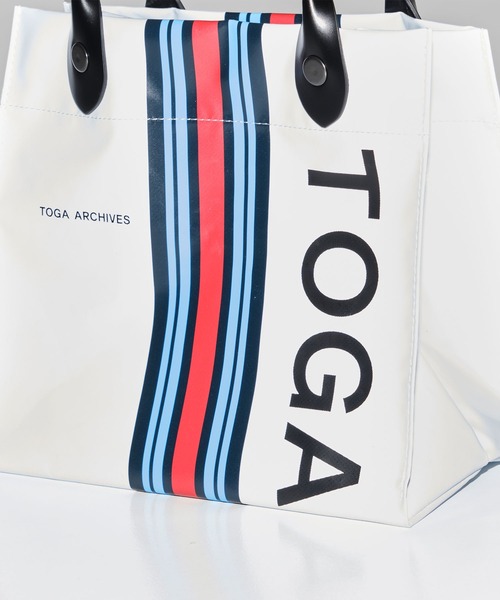 TOGA トートバッグ 「TOGA/トーガ」Logo tote bag small/スモール 