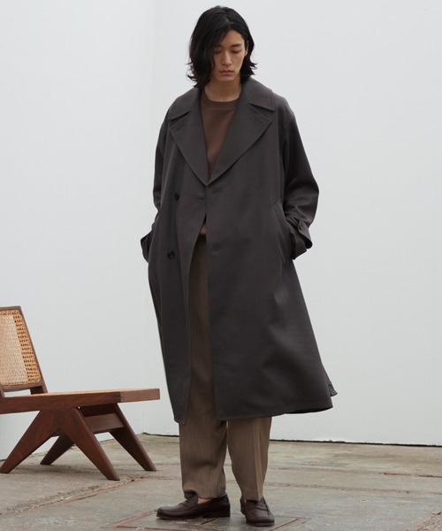 WYM LIDNM 「WYM LIDNM」 コート M チャコールグレー メンズ
