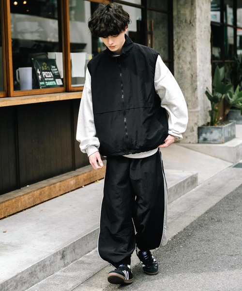 Rocky Monroe（ロッキーモンロー） パンツ 2way ワイドサイドジップ