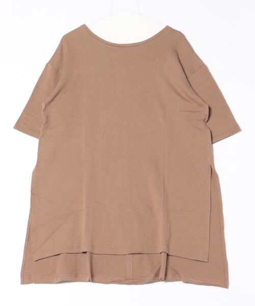 tシャツ 「SETENS/セテンス」スリットチュニックTシャツ レディース SETENS tシャツ 「SETENS/セテンス」スリットチュニックTシャツ