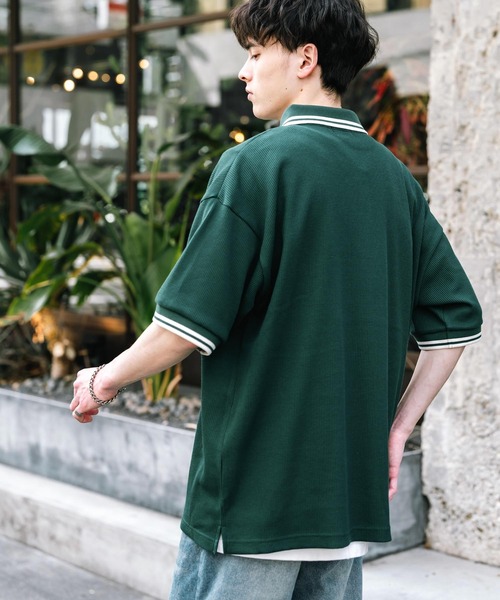 KANGOL ポロシャツ カンゴール 別注コラボ オーバーサイズ