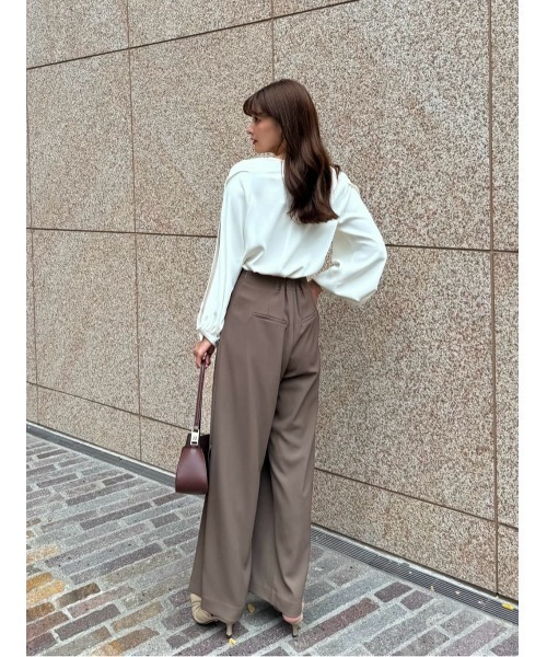 Her lip to ブラウス シャツ Slit Sleeve Blouse レディース