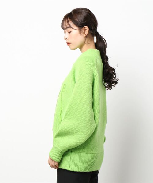 「Little sunny bite」 Vネックニット SMALL ブラック レディース_画像2
