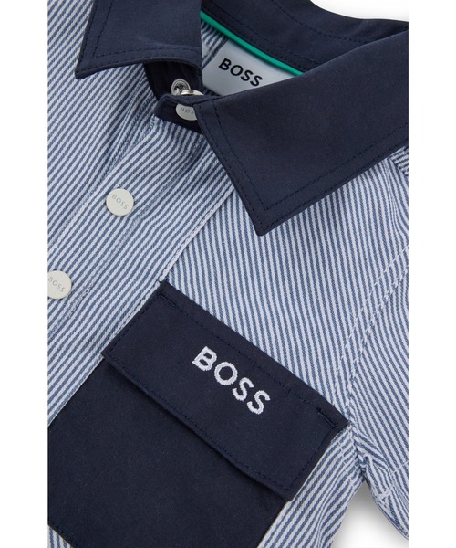 BOSS（HUGO BOSS） ベビー ギフトボックス カバーオール＆バケット
