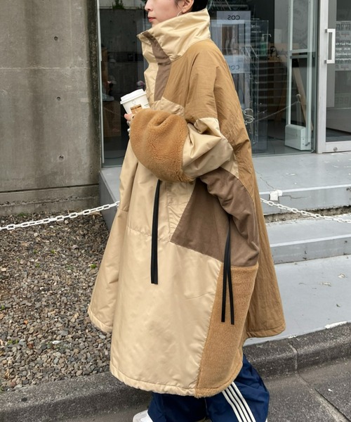 etsinta（エシンタ） コート ONE SIZE キャメル レディース : ZOZOTOWN