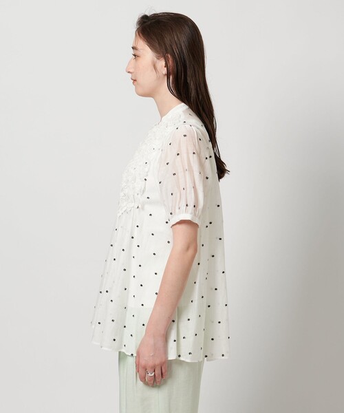 ブラウス シャツ 「ASTRAET」 タフタ シャーリング ノースリーブブラウス レディース ASTRAET ブラウス シャツ 「ASTRAET」 タフタ シャーリング