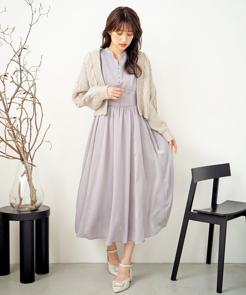 「NOELA」 ニットカーディガン フリー ブラウン レディース_画像8