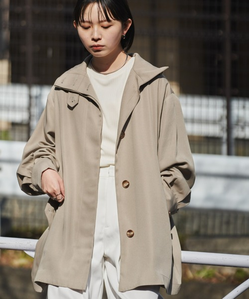 「Aunt Marie's」 コート FREE ベージュ レディース_画像5