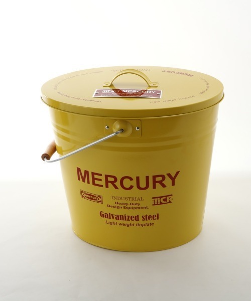 MERCURY（マーキュリー） インテリア ブリキバケツ ふた付き