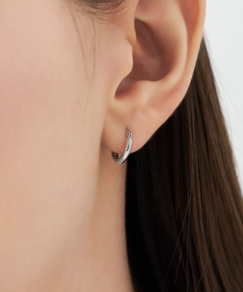 4℃（ヨンドシー） ピアス K10ホワイトゴールド ピアス/片耳用 