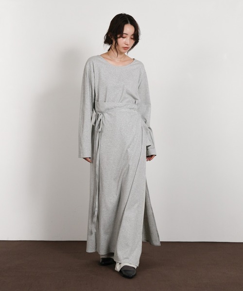 select MOCA Et ワンピース 「Et」Side Slit Wrap One-piece