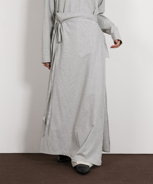 ワンピース et select MOCA Et ワンピース 「Et」Side Slit Wrap One-piece