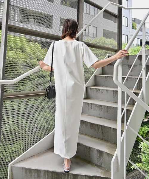 WILLFULLY（ウィルフリー） ワンピース 半袖 tulle motif half sleeve