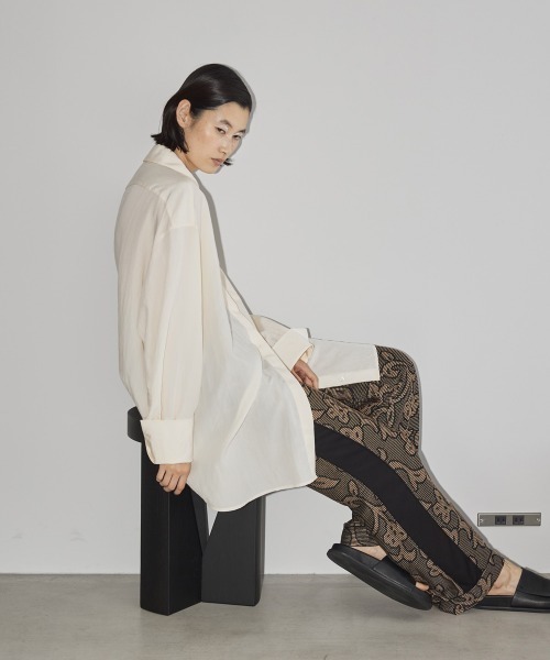 TODAYFUL◆長袖シャツ/FREE/コットン/BEG/11920420// TODAYFUL 「TODAYFUL」 長袖シャツ FREE グリーン レディース