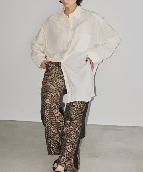 TODAYFUL◆長袖シャツ/FREE/コットン/BEG/11920420// TODAYFUL 「TODAYFUL」 長袖シャツ FREE グリーン レディース