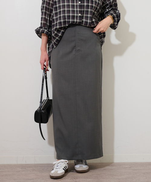 JOURNAL STANDARD   ジャーナルスタンダード   スカート JOURNAL STANDARD relume スカート スリットIラインスカート