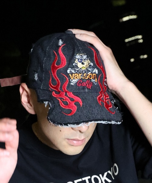 【新品未開封】GA×GALFY-ガリノCAP ブラック GALFY キャップ 帽子 GA×GALFY-ガリノCAP メンズ レディース