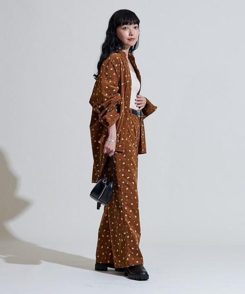 FREAK'S STORE ブラウス シャツ カントリーフラワー
