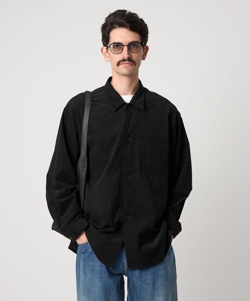 【美品】steven alanシャツ　Mサイズ steven alan（スティーブンアラン）カジュアルシャツ 青 サイズ:L