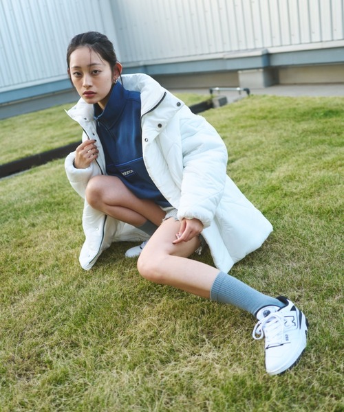 「New Balance」 ローカットスニーカー 24.0cm ホワイト×ブラック メンズ_画像8