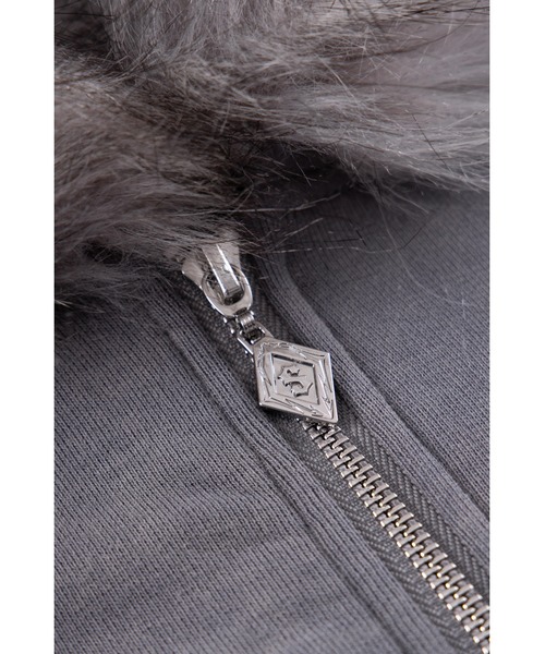 SUPPLIER（サプライヤー） パーカー ジップフーディ｜Faux Fur Cross