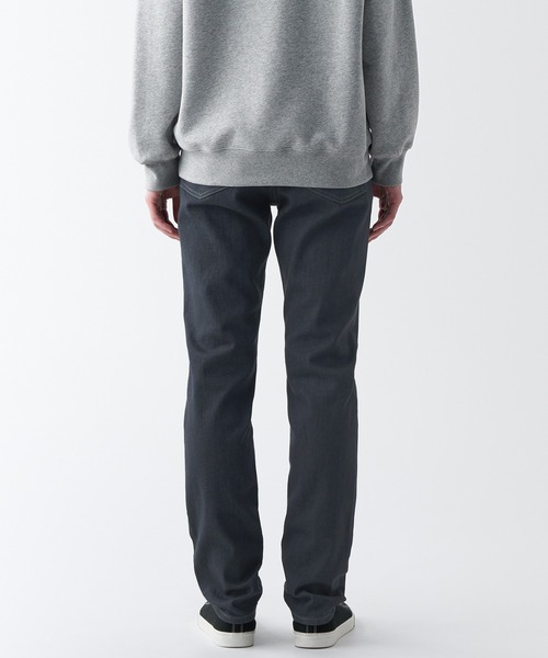 無印良品（MUJI） デニムパンツ 28inch チャコールグレー メンズ