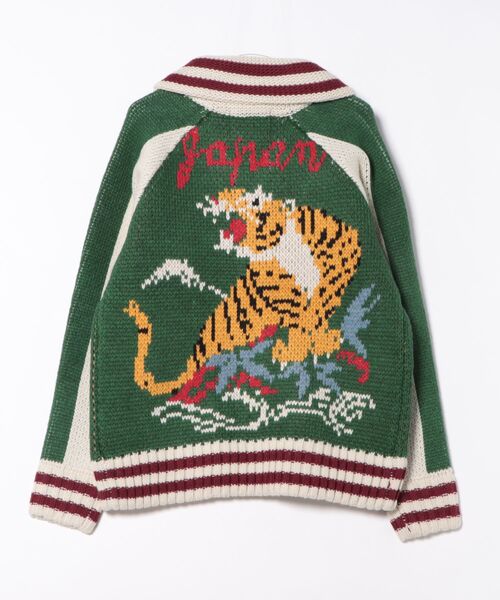 カーディガン HOUSTON カウチンセーター(TIGER) メンズ レディース