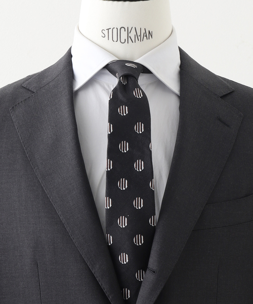 エディフィス（EDIFICE）/AX プリントドットナロータイ MANTERO EDIFICE（エディフィス） ネクタイ AX プリントドットナロータイ