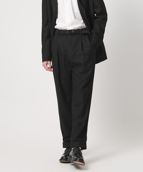 DISTRICT（ROSSIGNOL） スラックス 「District」ウールギャバジン