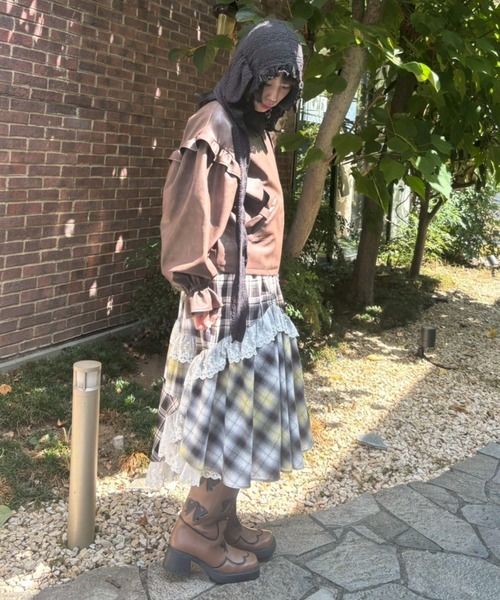 Candy Stripper（キャンディーストリッパー） スカート LACE CHECK
