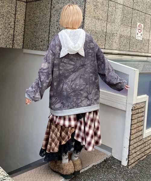 Candy Stripper スカート Candy Stripper（キャンディーストリッパー） スカート LACE CHECK
