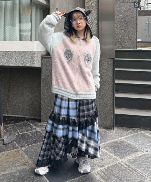 Candy Stripper（キャンディーストリッパー） スカート LACE CHECK