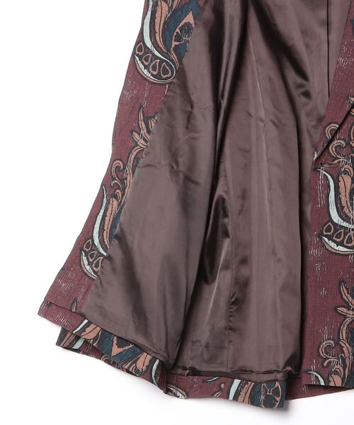 ジャケット テーラードジャケット 「Dhruv Kapoor」 PRINTED MAXI BLAZER メンズ レディースの画像