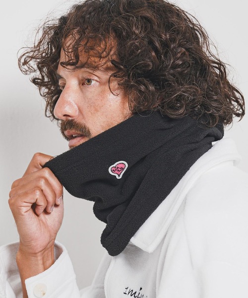 ネックウォーマー スヌード mko13189-neck warmer with heart patch ネックウォーマー(1M25F220) メンズ_2