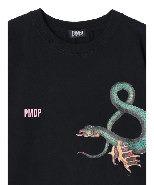 「PAMEO POSE」 半袖Tシャツ FREE ブラック レディース_画像3