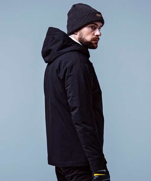 2571【美品】フェニックス スキーウェア メンズ ジャケット 中綿　ブラック フェニックス（PHENIX） コート ジャケット phenix(フェニックス)Solid