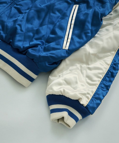 「ALPHA」 スカジャン SMALL ブラック メンズ_画像4