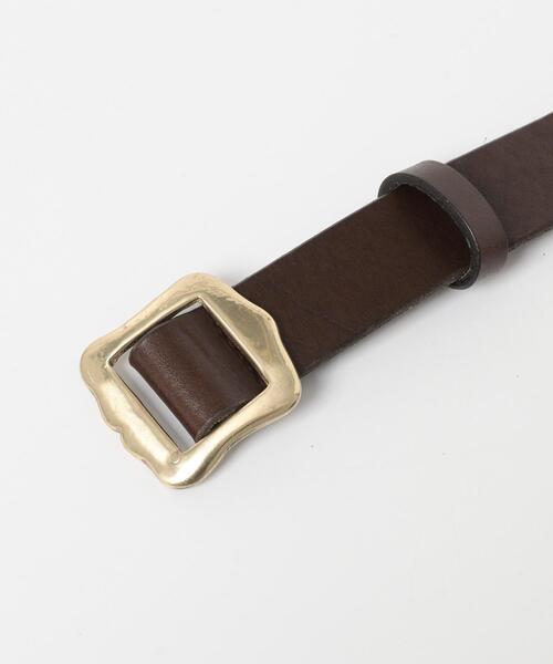 RODE SKO（ロデスコ） ベルト atelier brugge WAVE BUCKLE SLIDE BELT