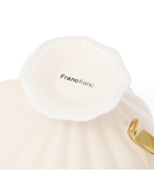 Francfranc（フランフラン） 食器 シェル ティーポット ベージュ