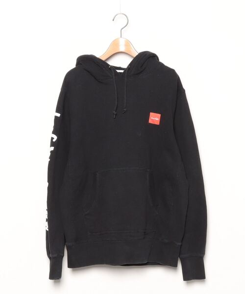 HUF（ハフ） プルオーバーパーカー M ブラック メンズ : ZOZOTOWN