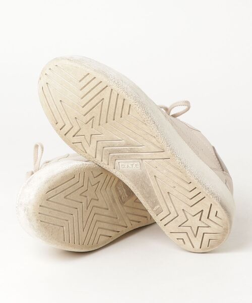 「D.A.T.E.」 ローカットスニーカー 38 ベージュ レディース_画像3