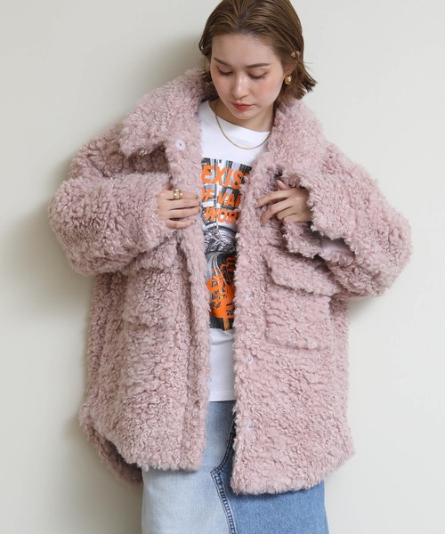 コート アウター プードルシャツコート レディース : ZOZOTOWN Yahoo