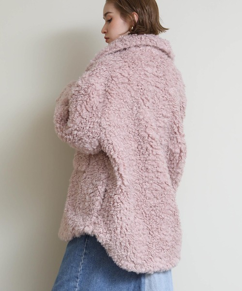 プードルコート コート アウター プードルシャツコート レディース : ZOZOTOWN Yahoo